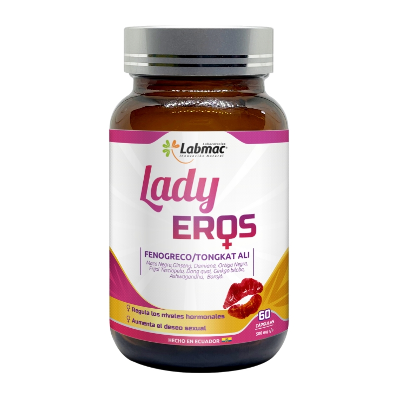 LADY EROS CAPSULAS 500 mg FRASCO X 60