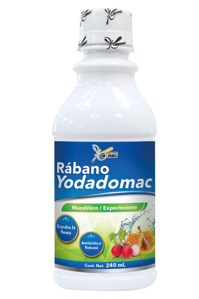 RABANO YODADOMAC JARABE 240 ML