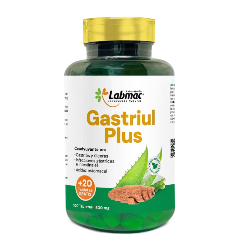GASTRIUL PLUS 500 MG TAB X 120