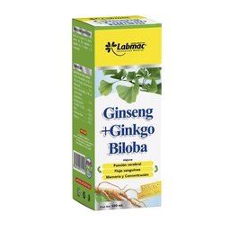 [JAR-0019] GINSENG GINKGO BILOBA JARABE 500 ML