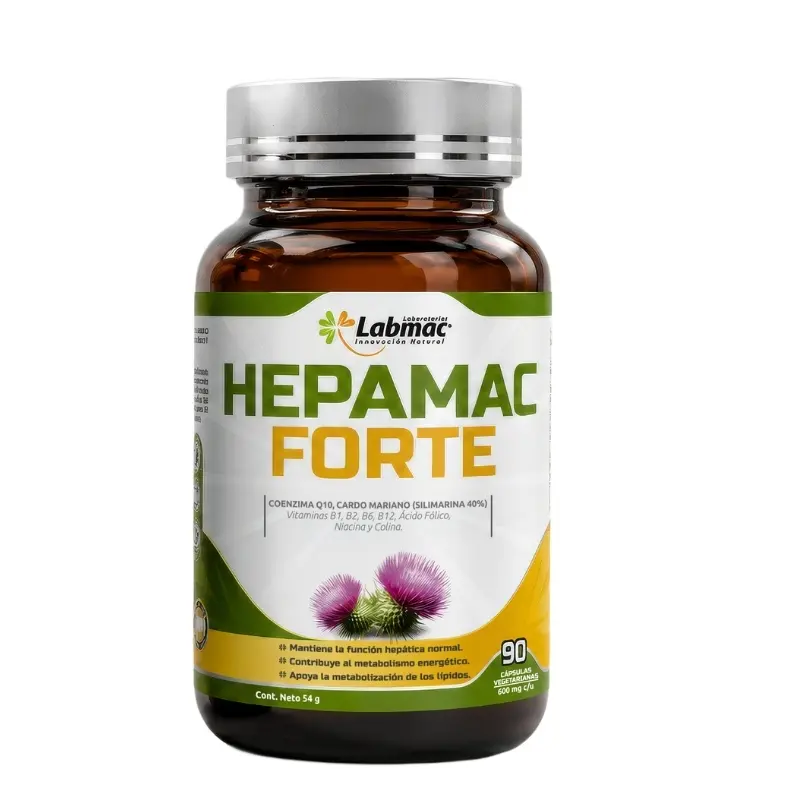 HEPAMAC FORTE CAPSULAS 600 mg ENVASE X 90 U