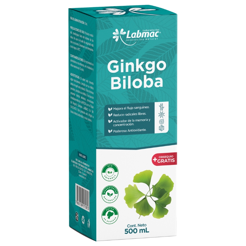 GINKGO BILOBA JARABE 500ML