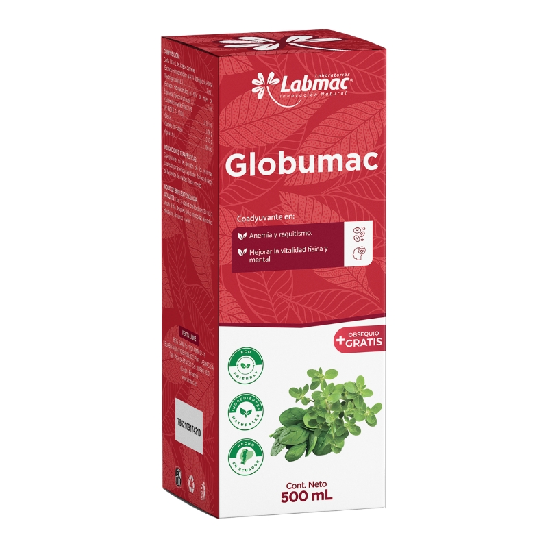GLOBUMAC JARABE 500ML