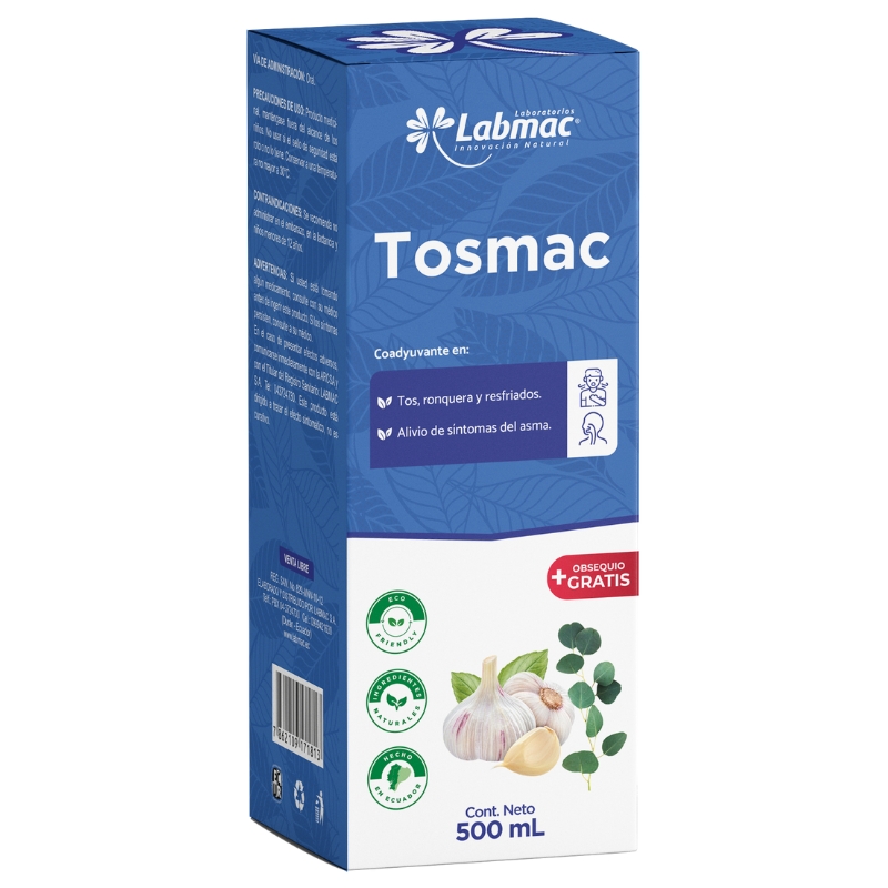 TOSMAC JARABE 500 ML