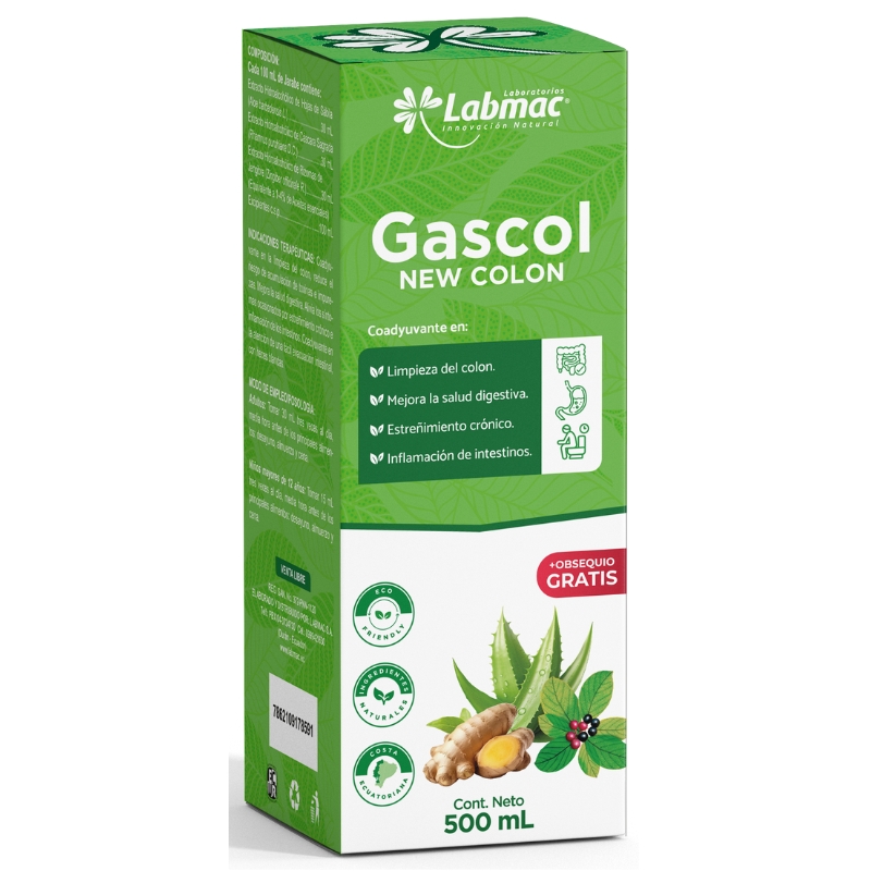 GASCOL JARABE 500ML
