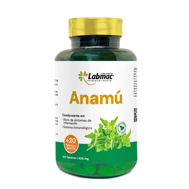 ANAMÚ 500 MG TAB X 120