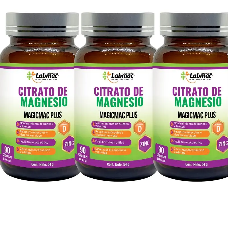 3 MAGICMAC PLUS CÁPSULAS X 90 