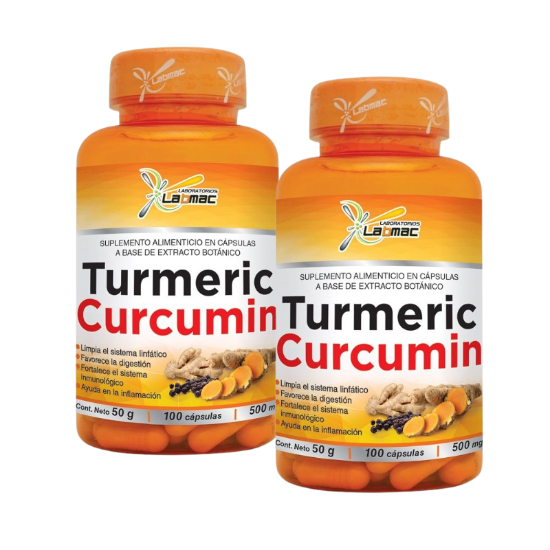 COMBO 2 TURMERIC CURCUMIN 500 MG X 100 CAP