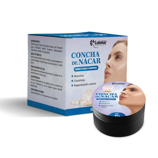 [PTL-C009] CREMA CONCHA DE NÁCAR POTE X 50 g