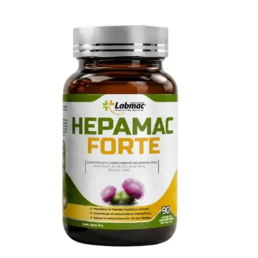 [PTL-A155] HEPAMAC FORTE CAPSULAS 600 mg ENVASE X 90 U