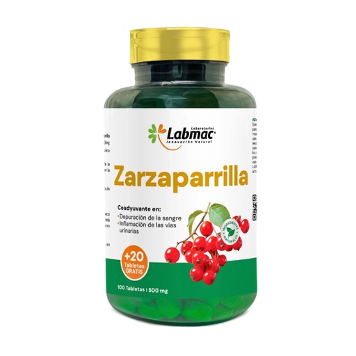 [PTL-N150] ZARZAPARRILLA 500 MG TAB X 120