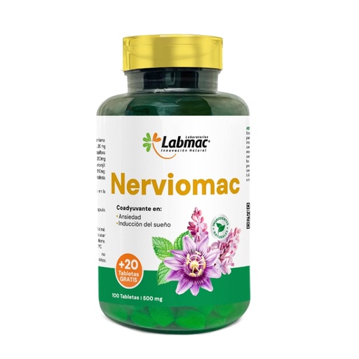 [PTL-N163] NERVIOMAC 500 MG TAB X 120