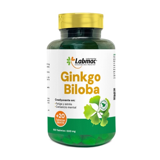 [PTL-N169] GINKGO BILOBA 500 MG TAB X 120