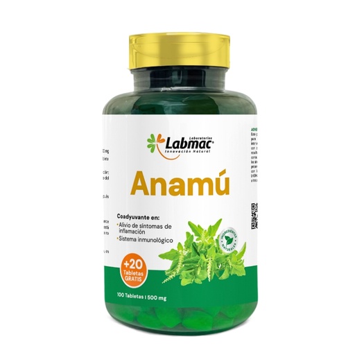 ANAMÚ 500 MG TAB X 120