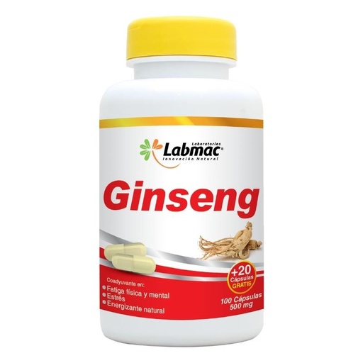 [PTL-N178] GINSENG 500 MG CAP X 120