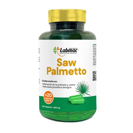 [PTL-N181] SAW PALMETTO 250MG CAP 120