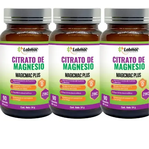 [WKIT-0081] 3 MAGICMAC PLUS CÁPSULAS X 90 