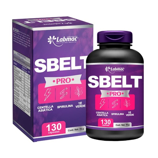 [PTL-A036] SBELT PRO CÁPSULA 600 mg ENVASE X 130