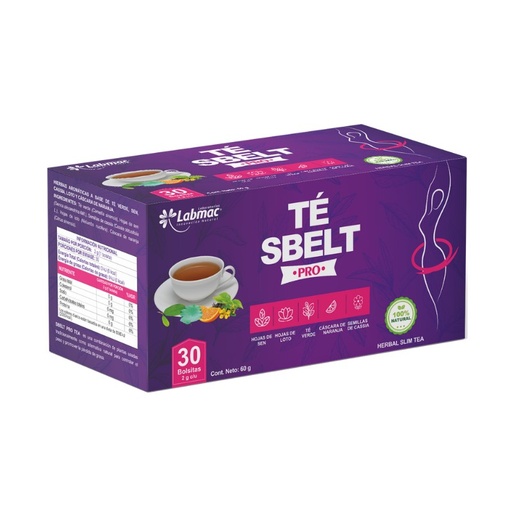 [PTL-A042] SBELT PRO TEA BOLSA 2g CAJA X 30 U